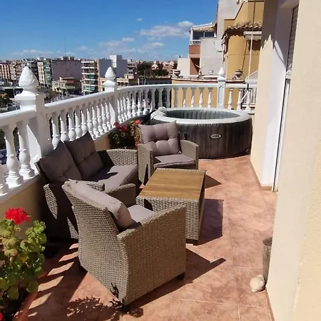 Penthouse Beachview Lägenhet *