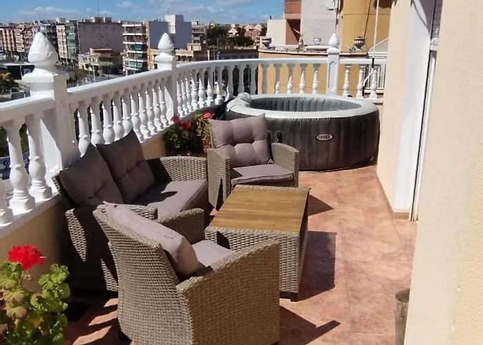 Penthouse Beachview Lägenhet *